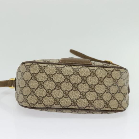 GUCCI GG Supreme Web Sherry Line Shoulder Bag Pvc Beige 89 02 032 - Picture 9 of 16